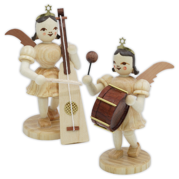 Neuheiten 2026 quadr Kurzrockengel mit Schlagzeug und Ratsche 2020